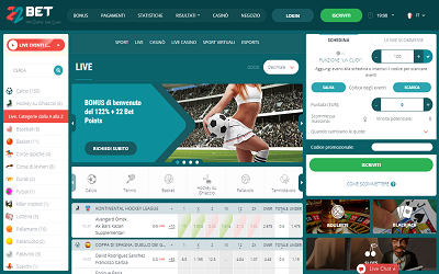 Anteprima di 22Bet